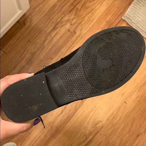 All black thigh high boots - Picture 3 of 3